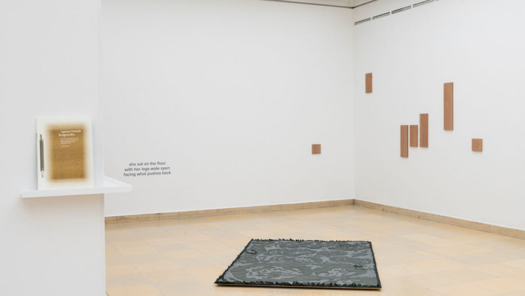 Exhibition view: Landscapes of Unrest: Bodies, Memories, Revolt. Photo: Daniel Jarosch
