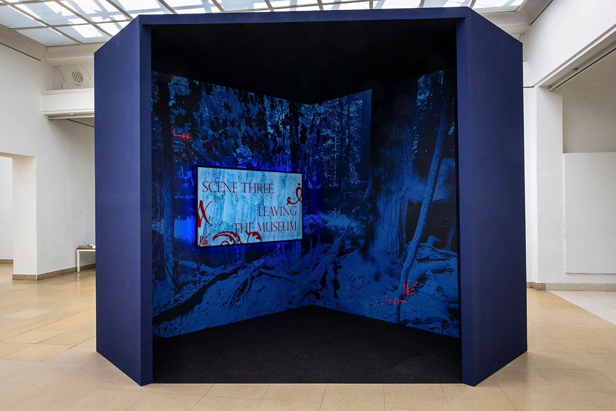 Exhibition view: Landscapes of Unrest: Bodies, Memories, Revolt. Photo: Daniel Jarosch