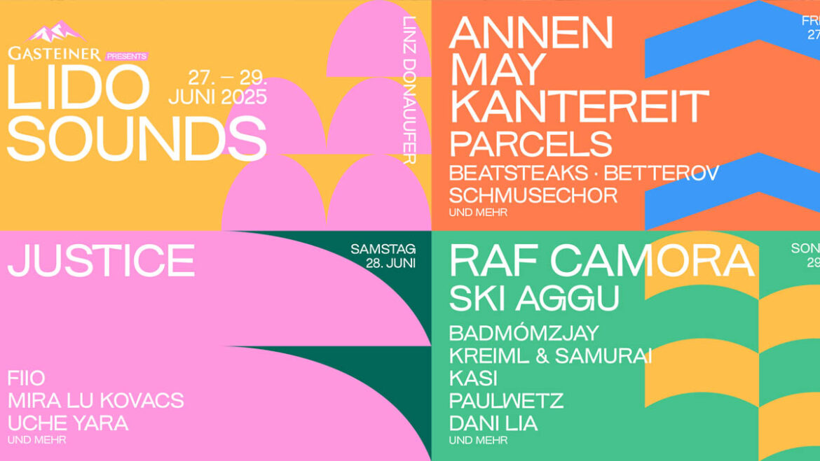 Lido Sounds 2025 presented by Gasteiner Linz Donauufer Urfahrmarkt 1, 4040 Linz