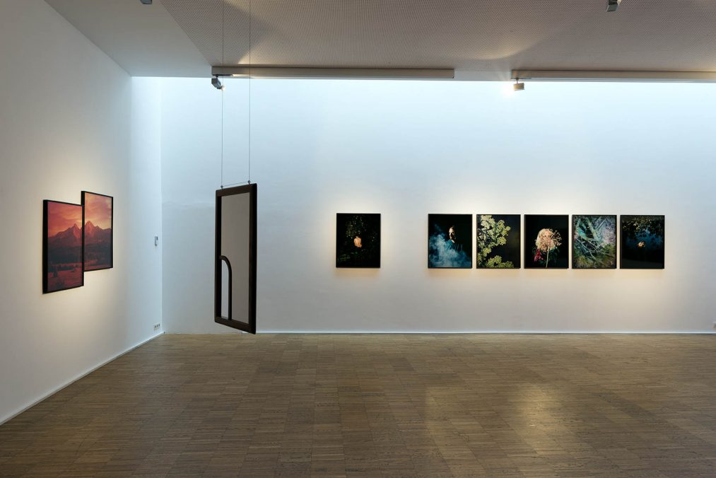 Installationsansichten Einzelschau „Every Shade an Image - Katharina Gruzei“, Maerz Künstler- und Künstlerinnenvereinigung Linz, Feb/März 2021