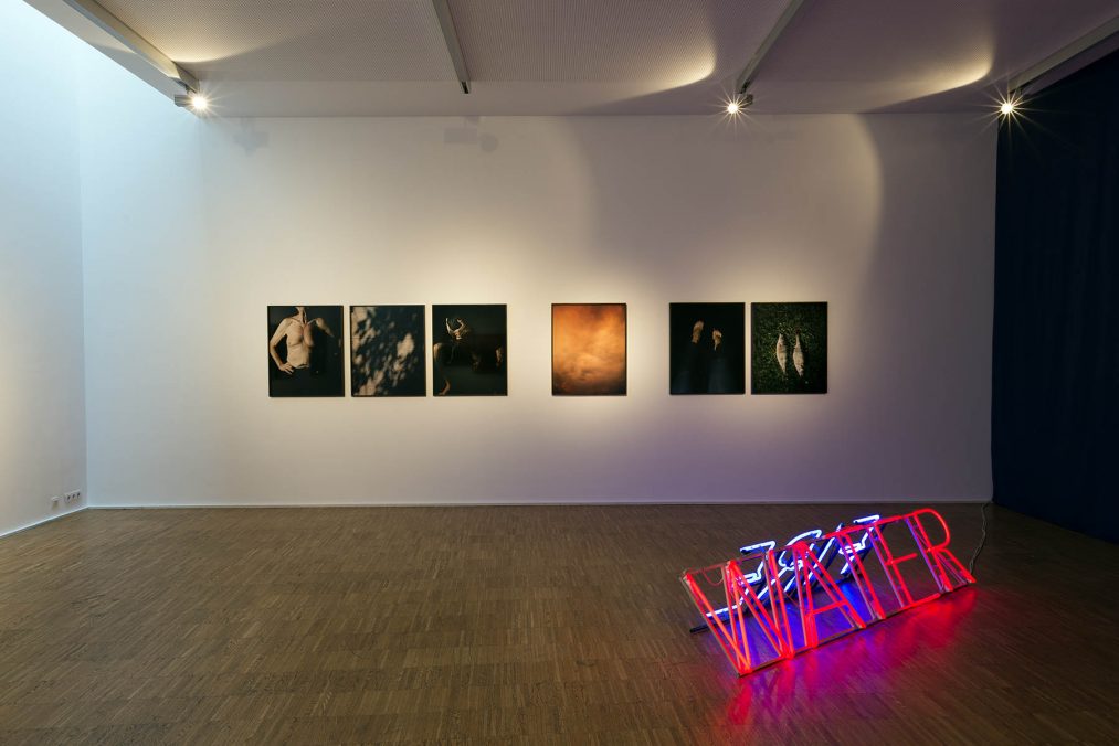 Installationsansichten Einzelschau „Every Shade an Image - Katharina Gruzei“, Maerz Künstler- und Künstlerinnenvereinigung Linz, Feb/März 2021