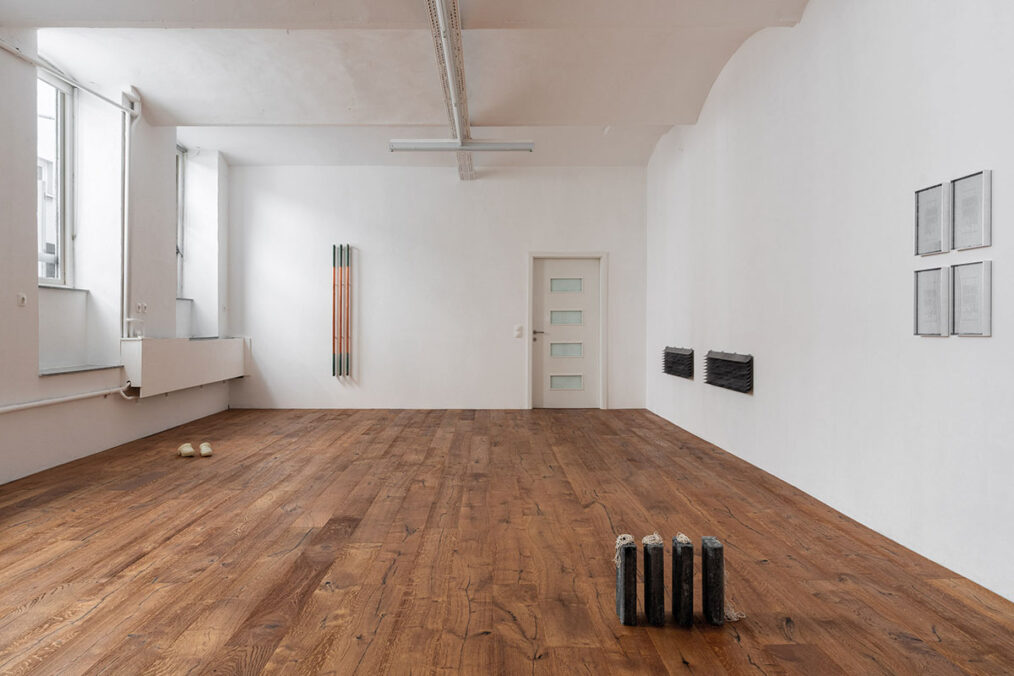 exhibition view: Lisa Reiter – tacit at Puuul Space, Vienna, 2026. Photo: Gregor Hofbauer