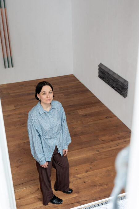 exhibition view: Lisa Reiter tacit at Puuul Space, Vienna, 2026. Photo: Gregor Hofbauer