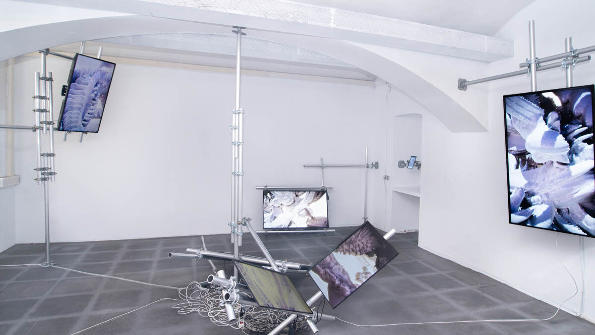 hybrid installation, commissioned by @dasweissehaus room69