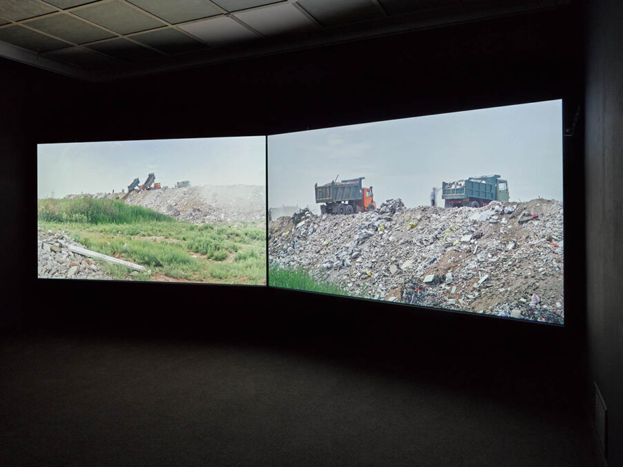 exhibition view: Mahsa Aleph – After the Corpse, Kunstpavillon 2026. Photos: WEST. Fotostudio