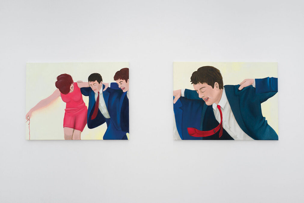 exhibition view: Marlene Heidinger – The Line We Cross