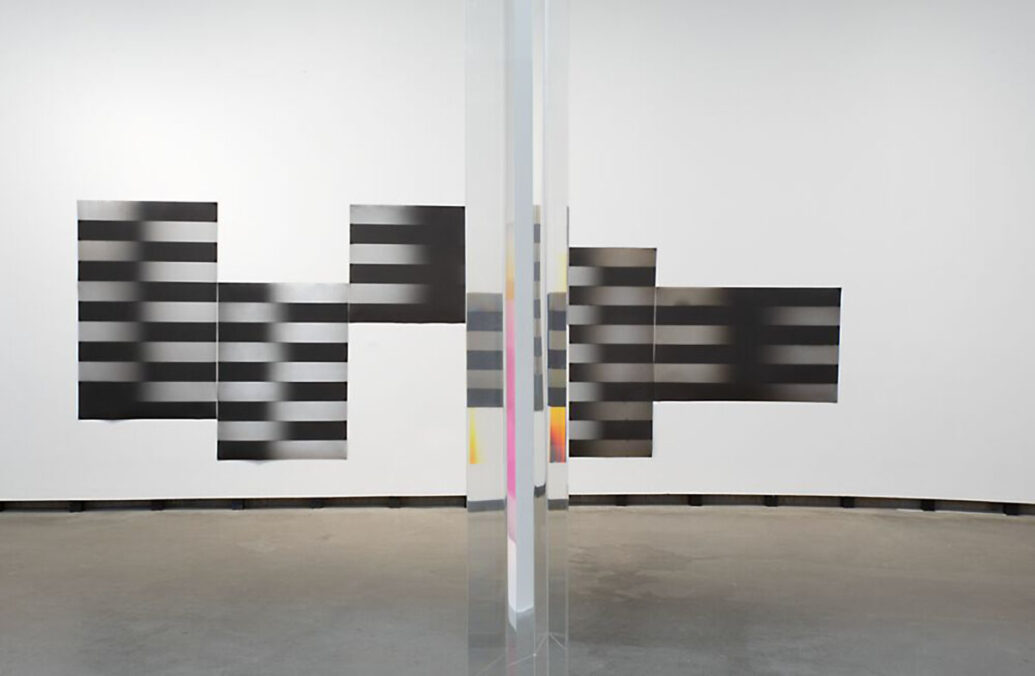 Robert Irwin, Larry Bell, Exhibition view Mindset Los Angeles – Frank Gehry and the Cool School, June 27, 2026 – January 10, 2027, Marta Herford, Robert Irwin: Courtesy of the Estate of Robert Irwin and Pace Gallery; Larry Bell: Courtesy of the artist and Hauser & Wirth, © Larry Bell, VG Bild-Kunst, Bonn 2026, Artists Rights Society (ARS), New York, Marta Herford, Photo: Hans Schröder