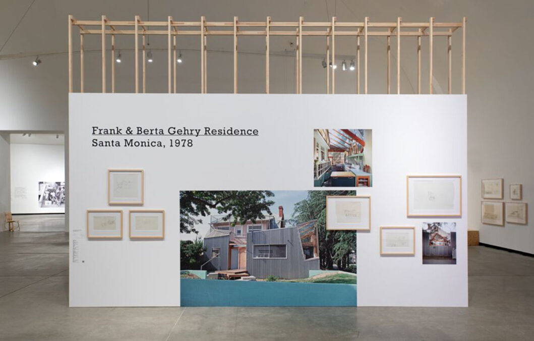 Frank & Berta Gehry Residence, Santa Monica, California, 1978, Exhibition view Mindset Los Angeles – Frank Gehry and the Cool School, June 27, 2026 – January 10, 2027, Marta Herford, Getty Research Institute, Los Angeles, © Marta Herford, Photo: Hans Schröder