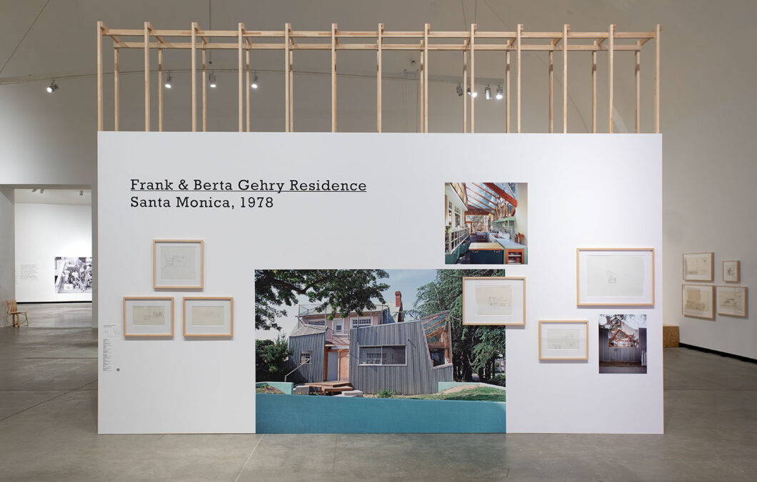 Frank & Berta Gehry Residence, Santa Monica, California, 1978, Exhibition view Mindset Los Angeles – Frank Gehry and the Cool School, June 27, 2026 – January 10, 2027, Marta Herford, Getty Research Institute, Los Angeles, © Marta Herford, Photo: Hans Schröder