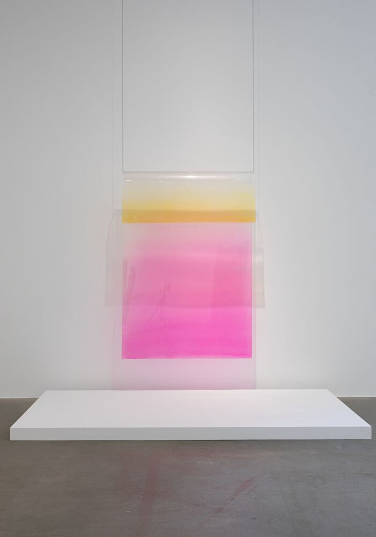 Craig Kauffman, Untitled, 1969, Exhibition view Mindset Los Angeles – Frank Gehry and the Cool School, June 27, 2026 – January 10, 2027, Marta Herford, Courtesy of Sprüth Magers, © 2026 Estate of Craig Kauffman/Artists Rights Society (ARS), New York, VG Bild-Kunst, Bonn 2026, Marta Herford, Photo: Hans Schröder
