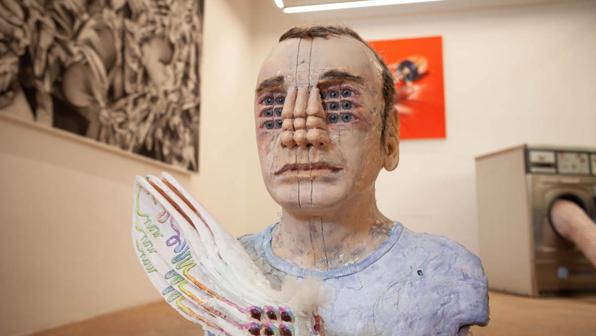 Matteo Novarese. Sof:Art David Altmejd "Enter" 2020 together with Anna Park, Jamain Juliano- Villani and Olivia Erlanger