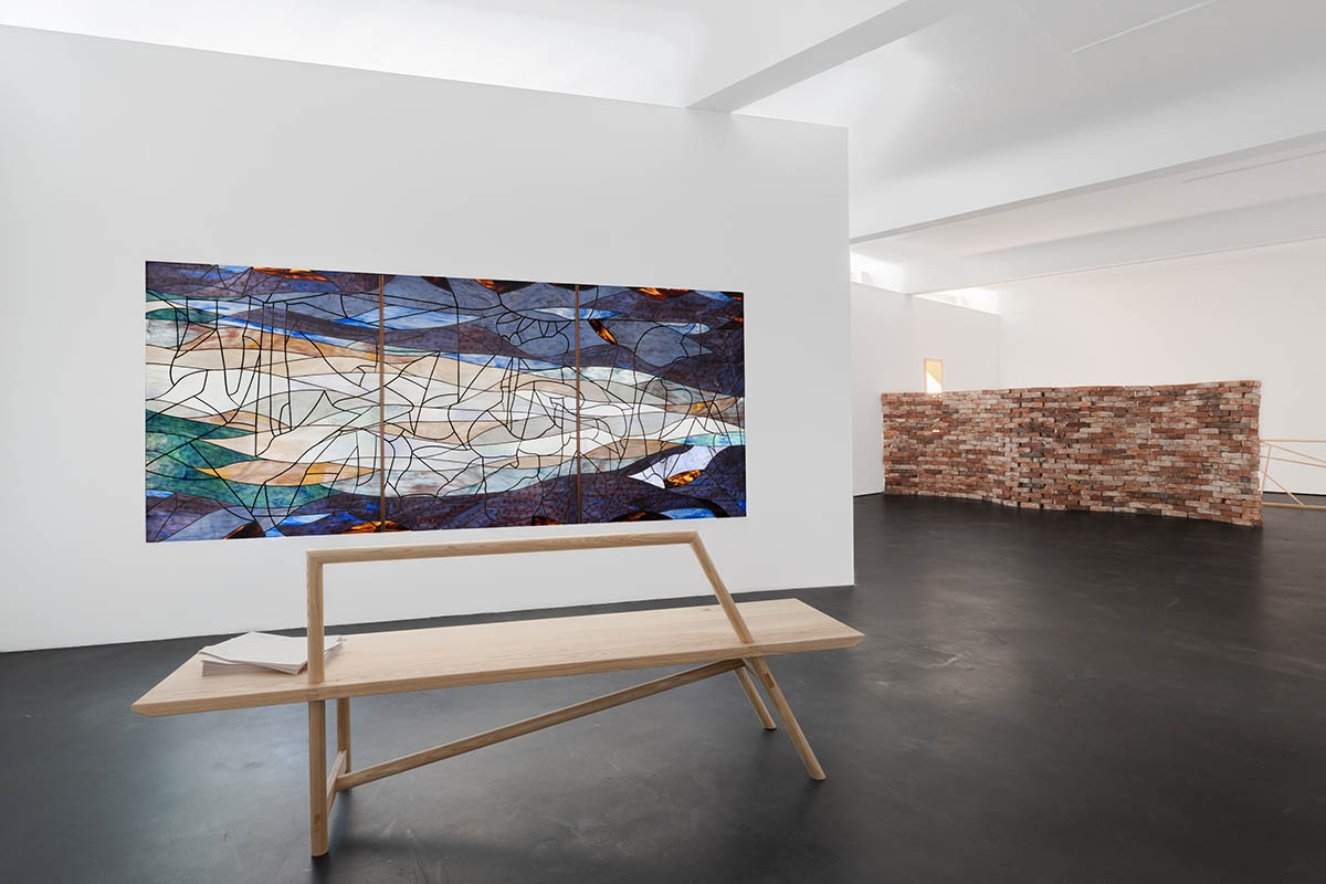 Rindon Johnson, Ausstellungsansicht ihre Auswahl Installation view Rindon Johnson five, 2023 Courtesy of max goelitz Copyright of the artist Photo: Marjorie Brunet Plaza