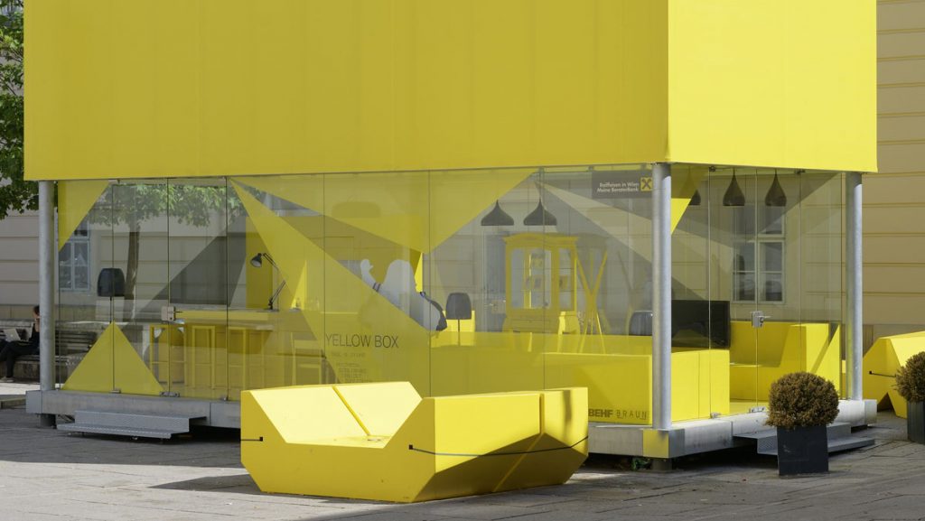 Plattform. MQ Art Box Wien