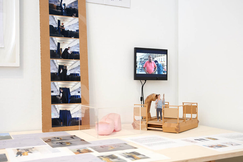 exhibition view. Leopold Kessler: Works in Public Space