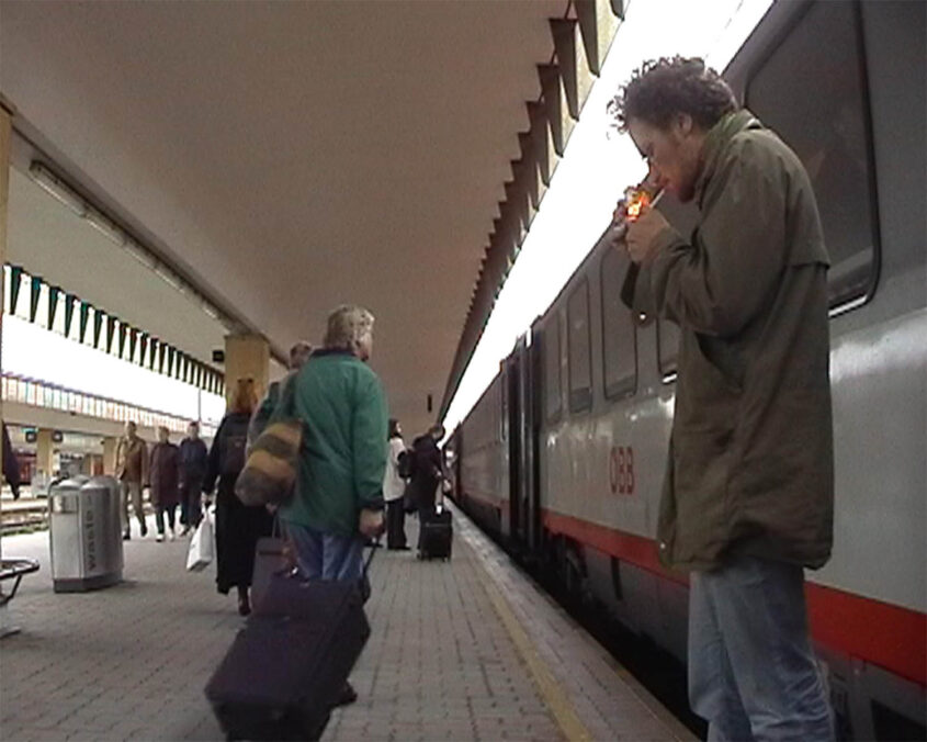 Import, Unauthorized intervention, Vienna/Budapest, 2006, 4:3 Video with Sound, 15:43 min © Leopold Kessler