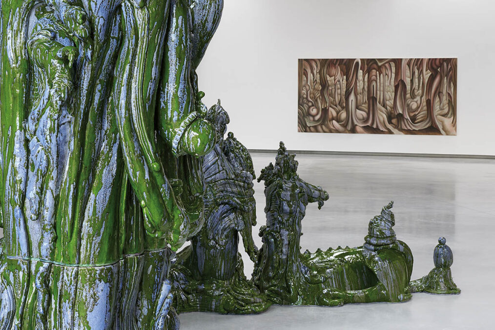 Ausstellungsansicht: Elisabeth und Elmar Trenkwalder – Bilder und Skulpturen