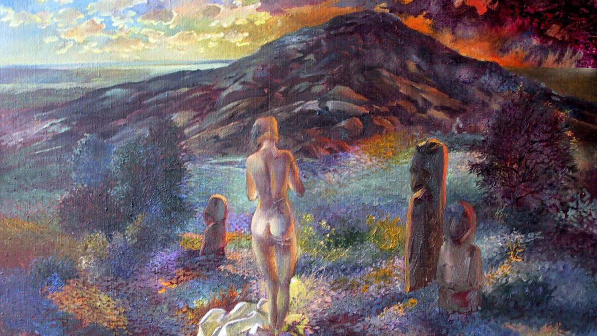 Nepochatych Y. Andrijivna aus Donbass stammende Künstlerin