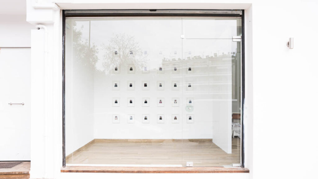 The sound is never instantaneous to the flash, 646325 x 20 x 2.5 cm each (framed), Image area 9.5 x 7.3 cm Outside dimensions 10.8 x 8.5 cm Installation dimensions variable Unique