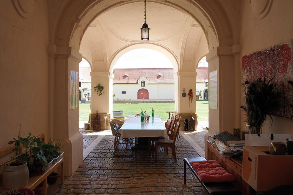 Schloss Prinzendorf an der Zaya, Hermann Nitsch. Photos: Daniel Lichterwaldt