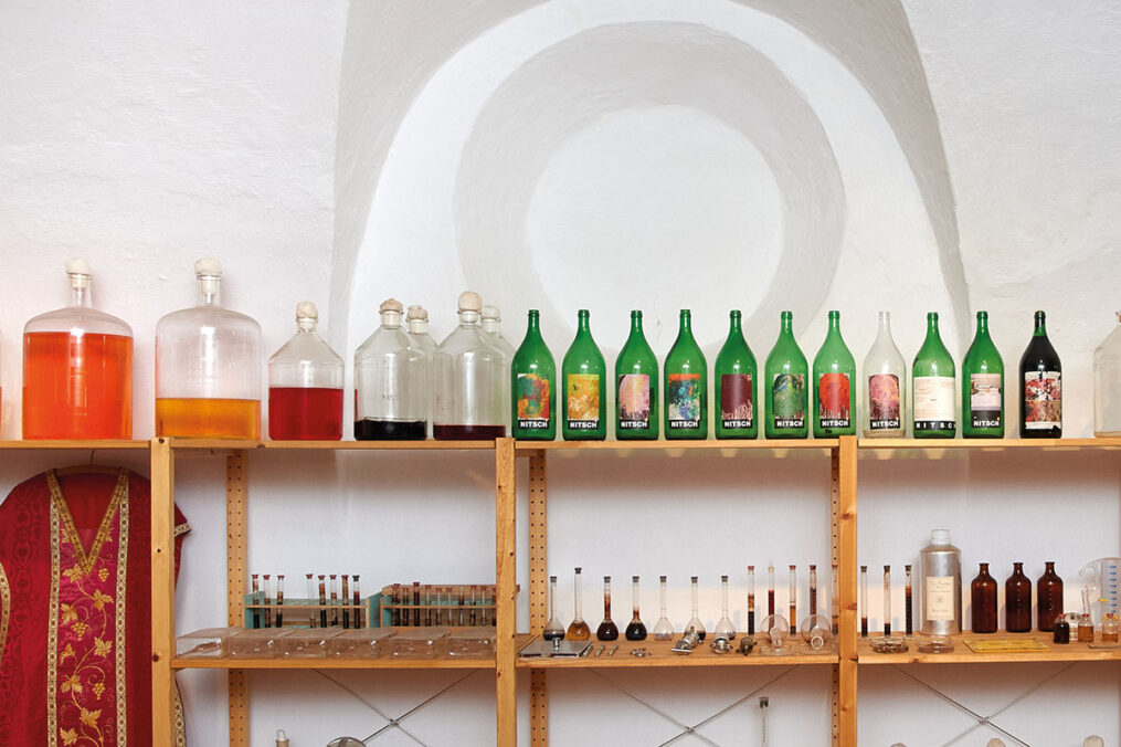 Schloss Prinzendorf an der Zaya, Hermann Nitsch. Photos: Daniel Lichterwaldt