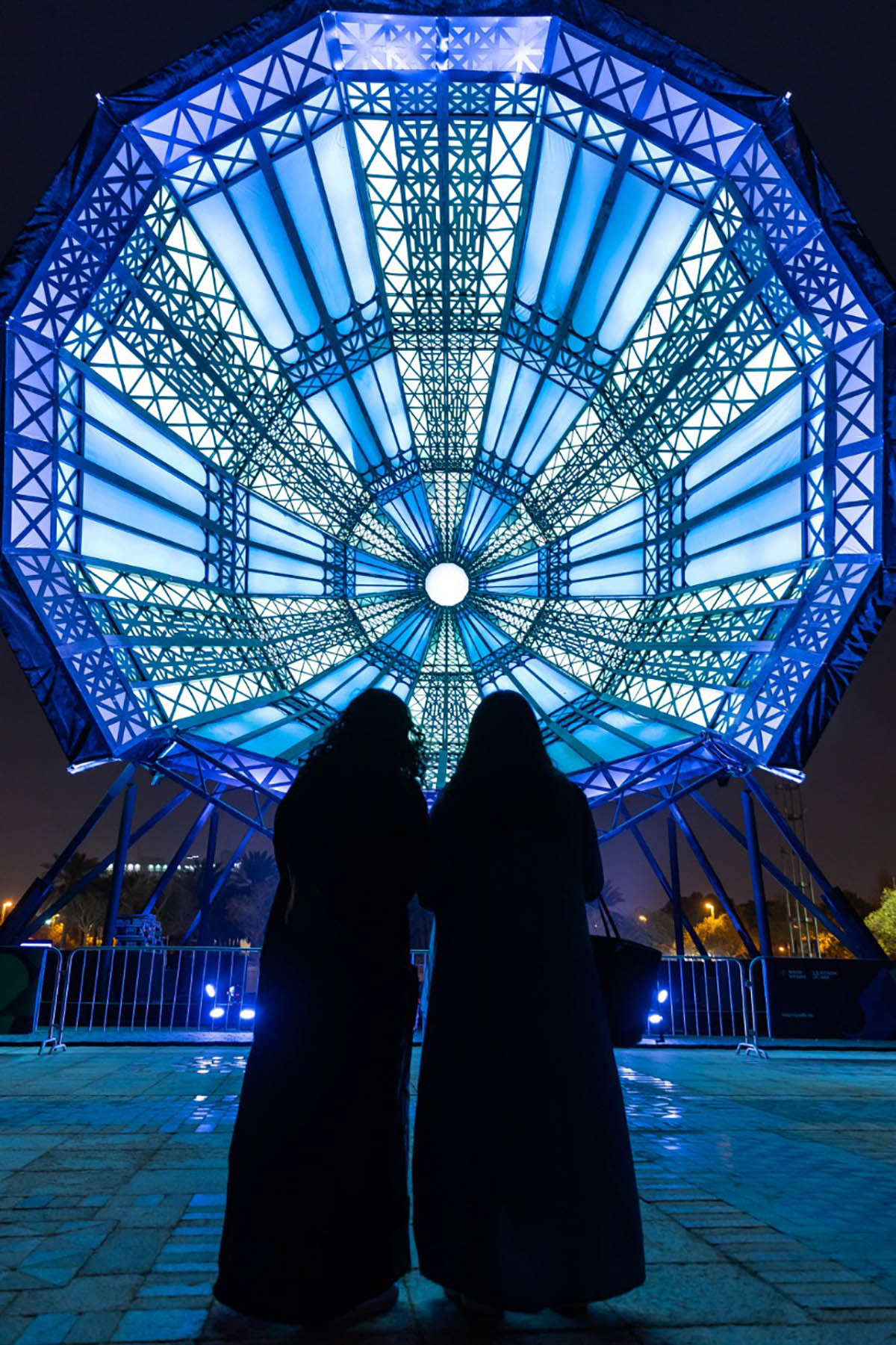 Ilya Emilia Kabakov The Cupola, 2003 Mixed media 1400 cm diameter Courtesy the artists Photo © Riyadh Art 