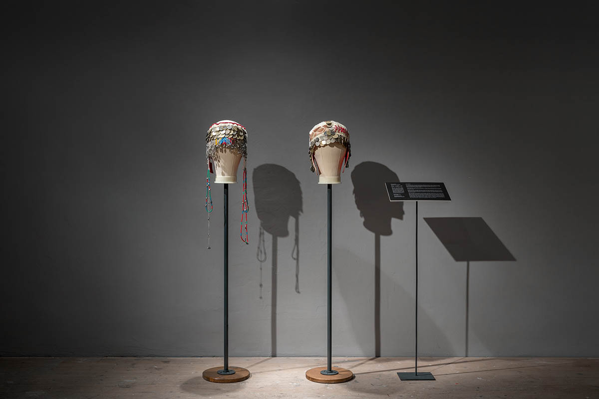 Money Hats, From Museum of Smuggled Dresses. The picture is by ©Leonhard Hilzensauer