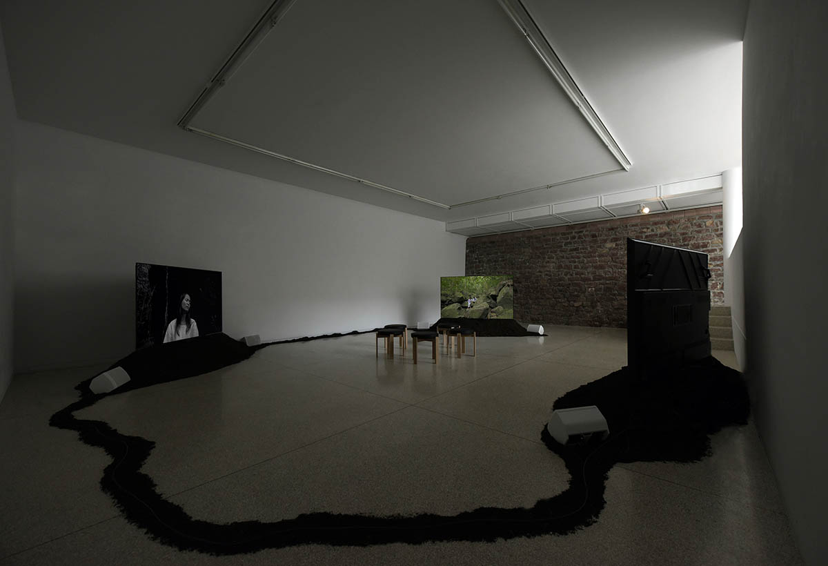 3-channel video Installation, Joscha Steffens, 2025. Photo: lazooimages