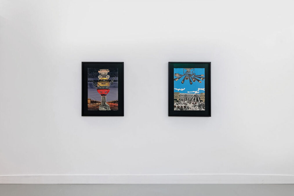 exhibition view: "Of course I know eternity: Wilhelm Traeger + Gray Wielebinski curated by Kollektiv Collective at Austrian Cultural Forum London