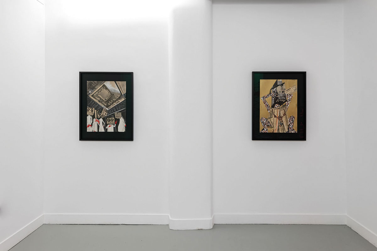 exhibition view: "Of course I know eternity: Wilhelm Traeger + Gray Wielebinski curated by Kollektiv Collective at Austrian Cultural Forum London