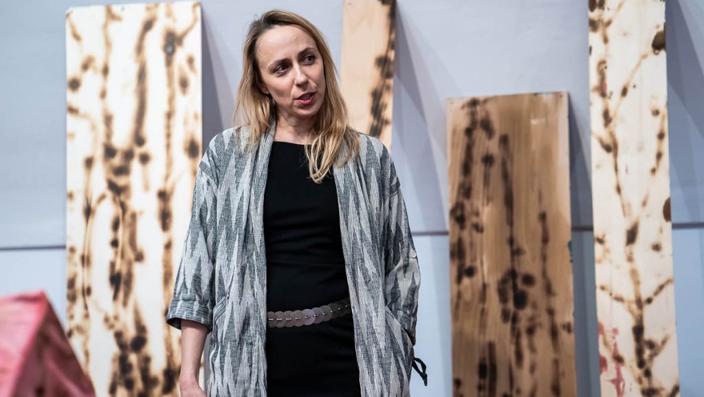 vernissage in Broumov monastery, photo: Martin Maslo 2022