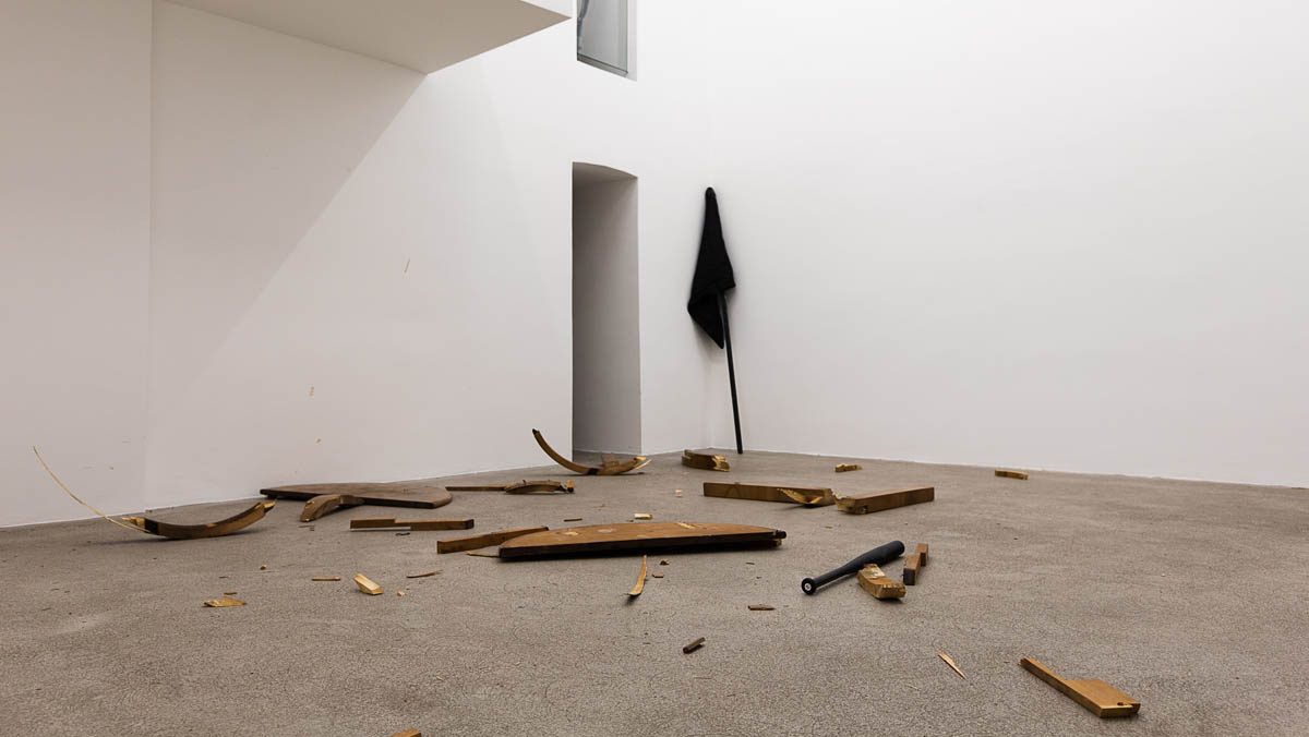 Pablo Chiereghin, Riot Design 21-22, 2021, Sammlung Friedriechshof Stadtraum, Ausstellungsansicht