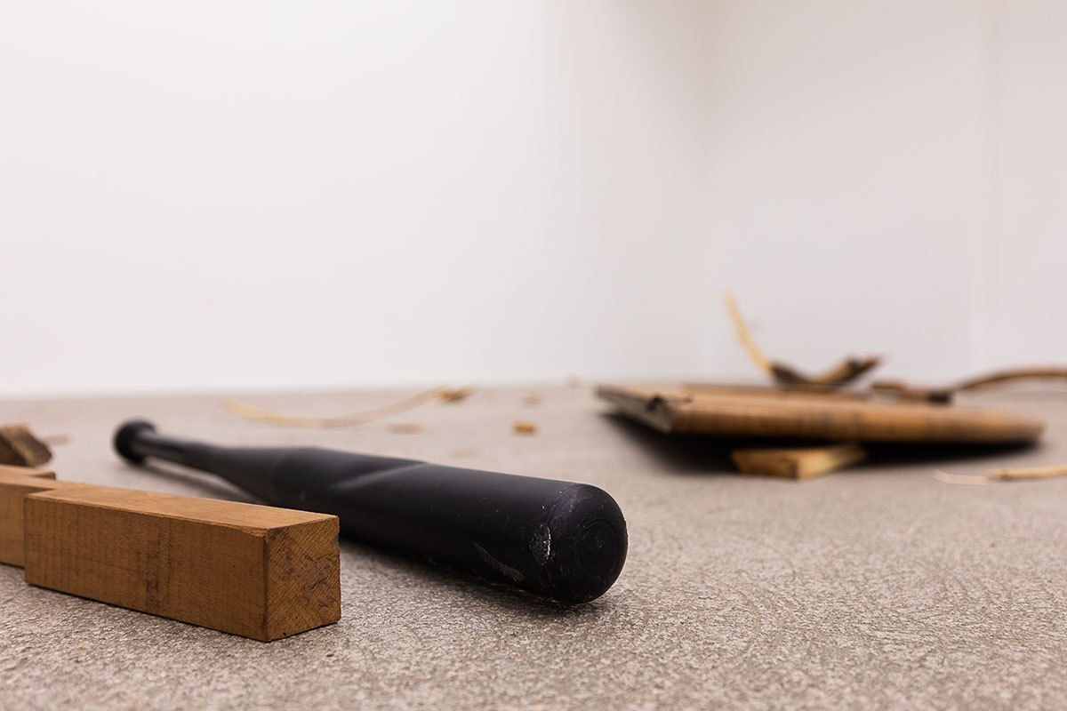 Pablo Chiereghin, Riot Design 21-22, 2021, Sammlung Friedriechshof Stadtraum, Ausstellungsansicht