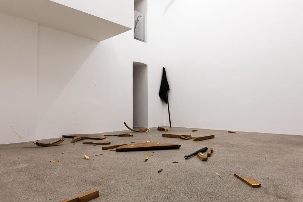 Pablo Chiereghin, Riot Design 21-22, 2021, Sammlung Friedriechshof Stadtraum, Ausstellungsansicht
