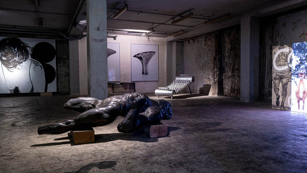 Installation view, PARALLEL Vienna presents PREQUEL Paris | Photo: Parallel Vienna / Lukas Gossler,