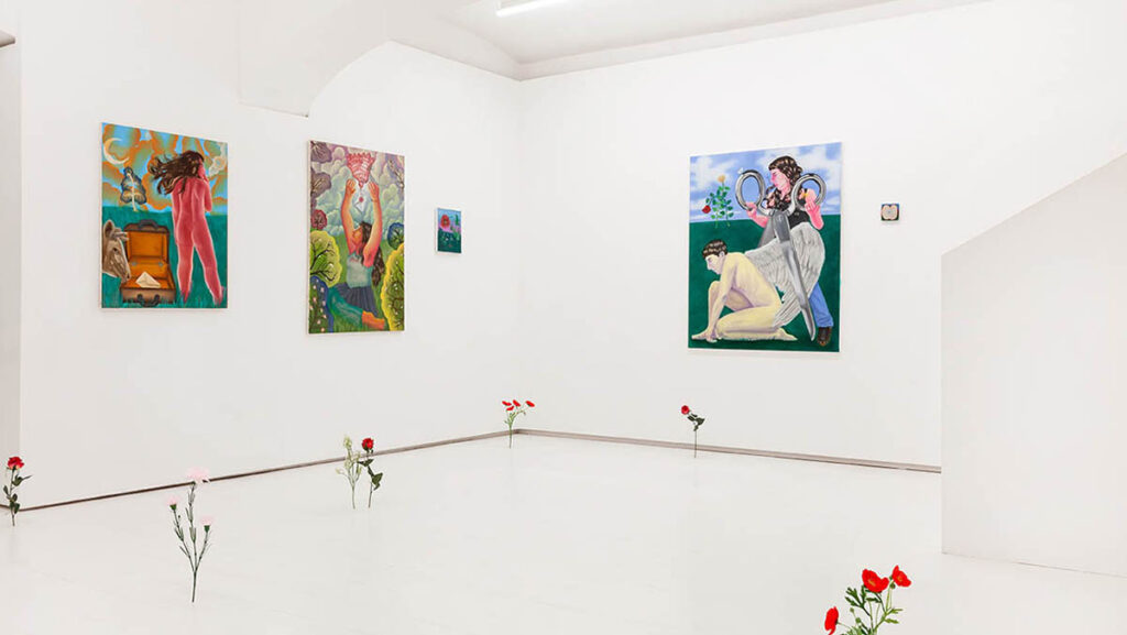 Exhibition view. Ramsko – Symbolfelder, HALLE13, May 2025