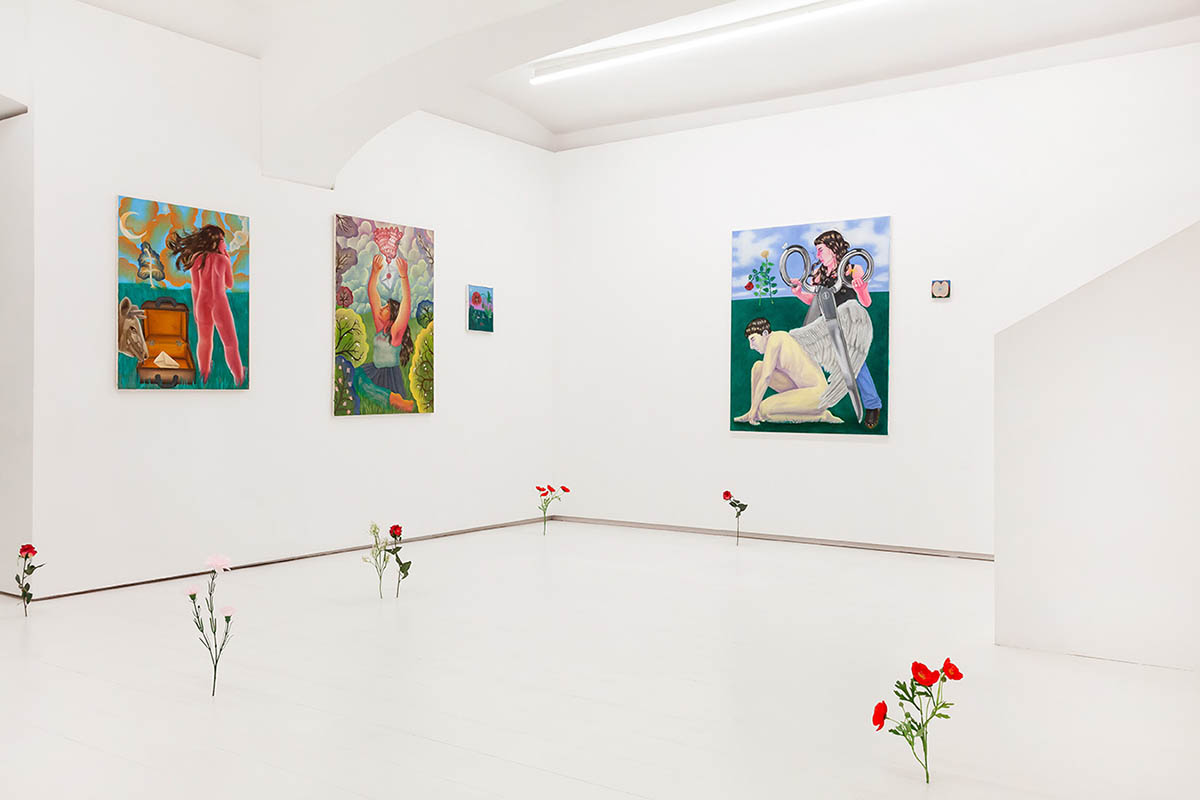 Exhibition view. Ramsko – Symbolfelder, HALLE13, May 2025