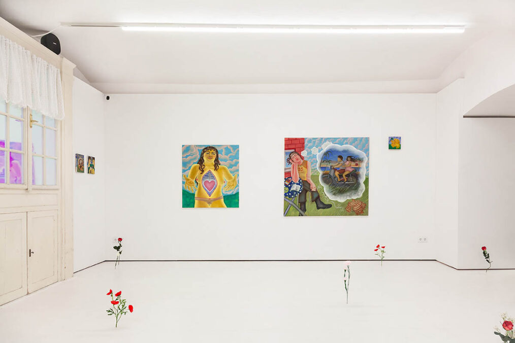 Exhibition view. Ramsko – Symbolfelder, HALLE13, May 2025