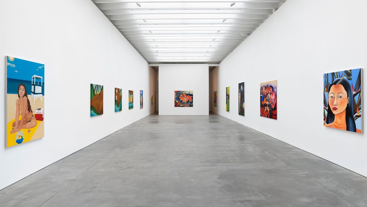 Exhibition. Up Close and Personal Marcela Florido, Reihaneh Hosseini, Bianca Nemelc, and Scout Zabinski
