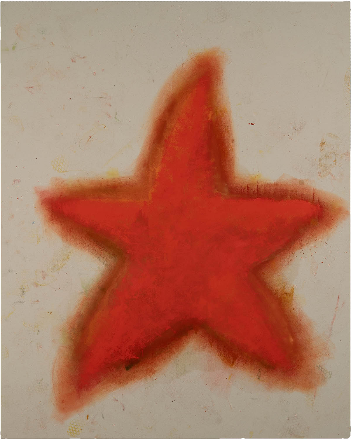 STAR, 2021, Oil, raw pigment, gesso on canvas, 152.5 x 121.90 cm | courtesy of the artist and Stallmann.