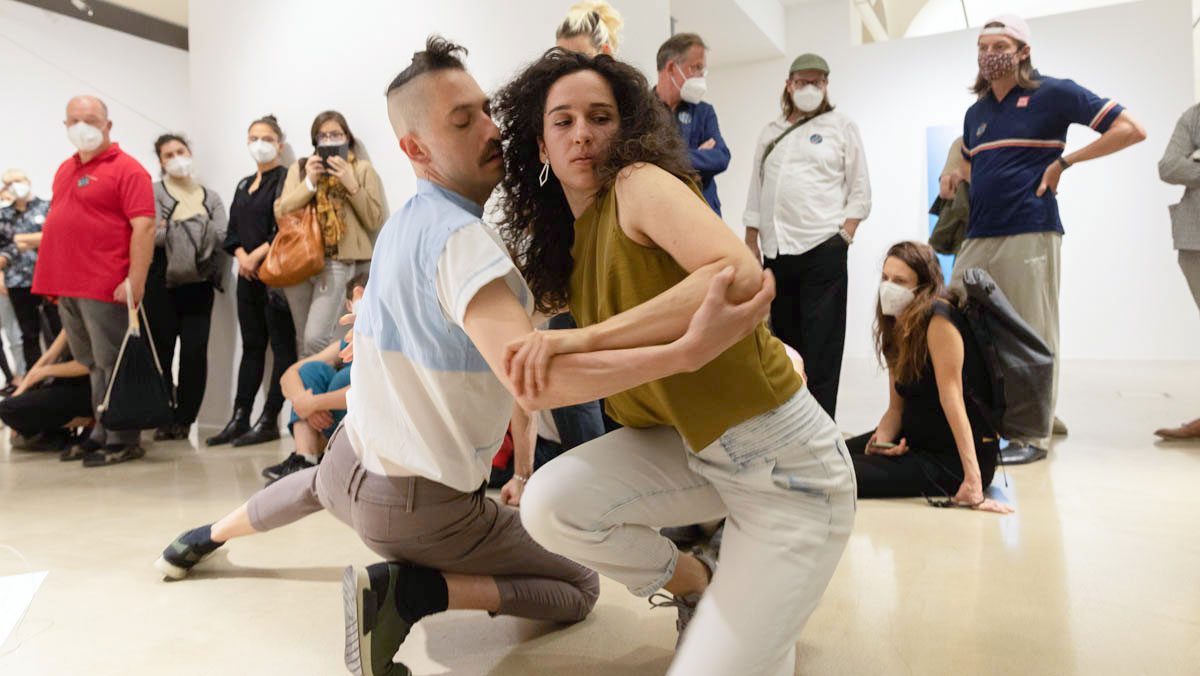 MINE Performance, Sara Lanner, Kunstraum Niederoesterreich, Wien 2021, Foto: eSeL.at - Lorenz Seidler