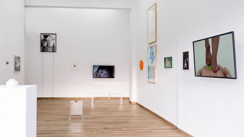 Exhibition view of "Bread and Digestifs" at Callirrhoë, Athens, 2022, photo: Alexandra Masmanidi, © Callirrhoë, Athens