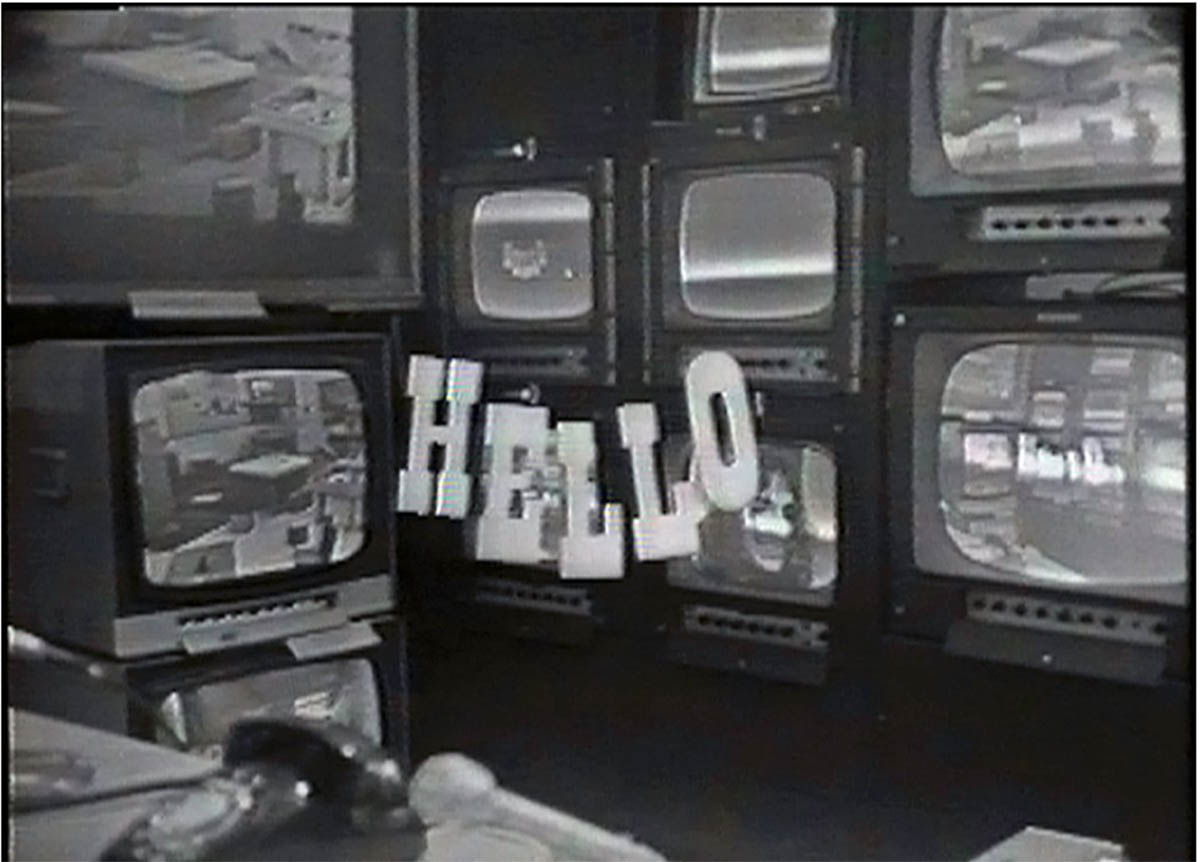 Allan Kaprow, Hello, 1969 ©Adagp, Paris, 2022. Photo © Centre Pompidou/Dist Rmn-Gp