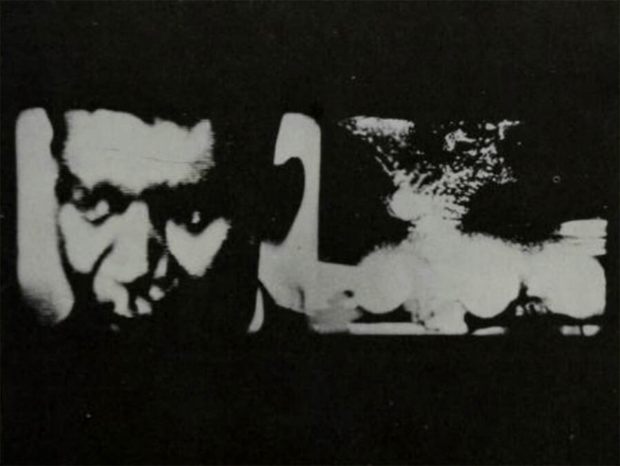 Aldo Tambellini, Black TV, 1968 ©Light Cone
