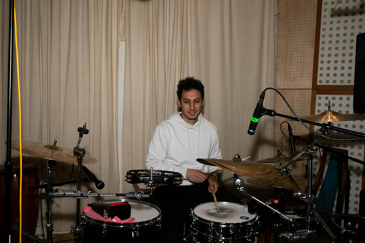 Drummer Sherif Abdallah