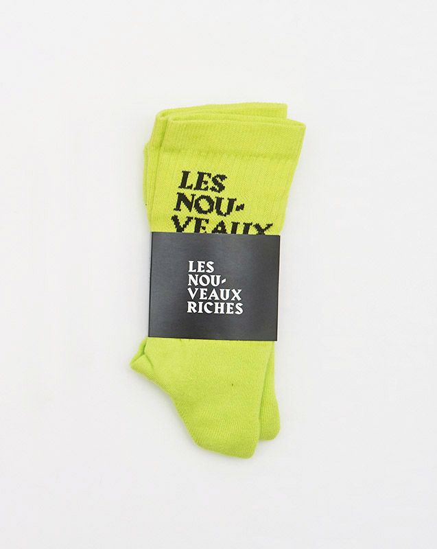 les nouveaux riches socken neon