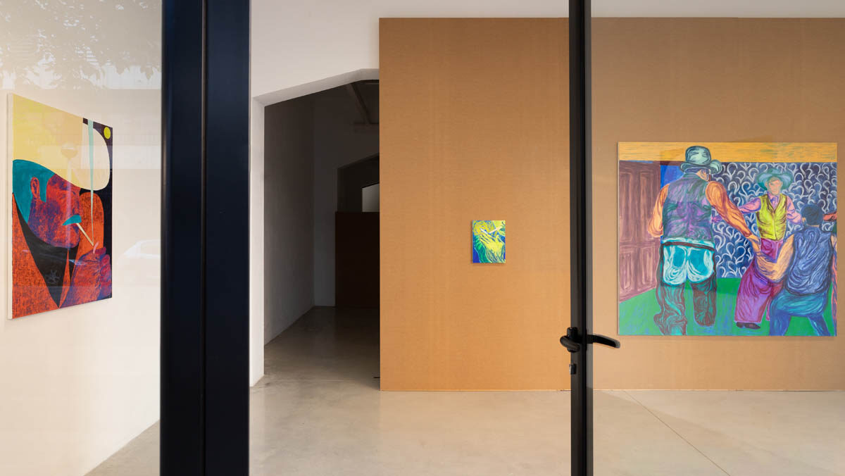 Exhibition view. Pleasure to Burn, L21 Residency, 2023