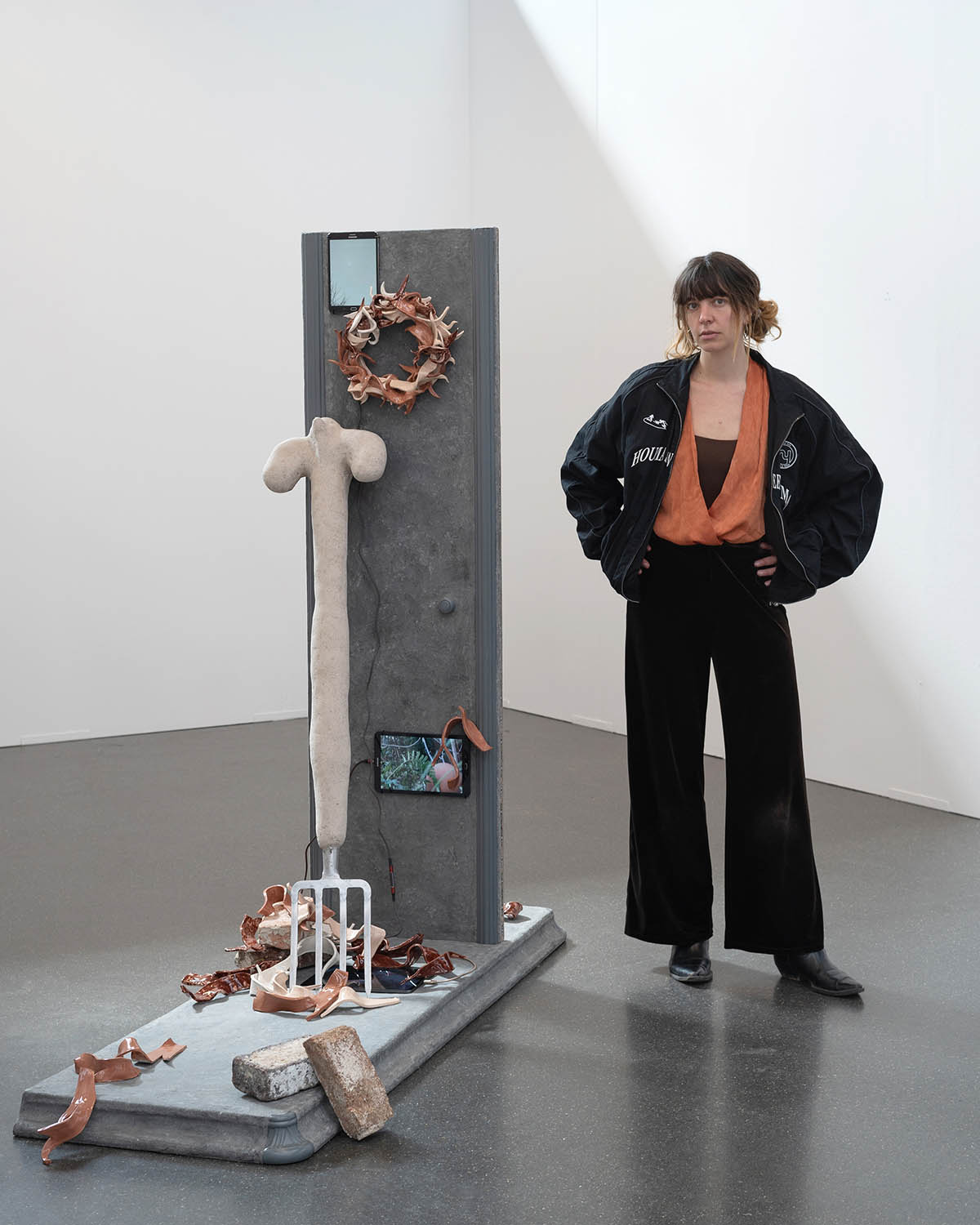 Sophia Mainka, Art Düsseldorf, 2026. Photo: Lu Zhang