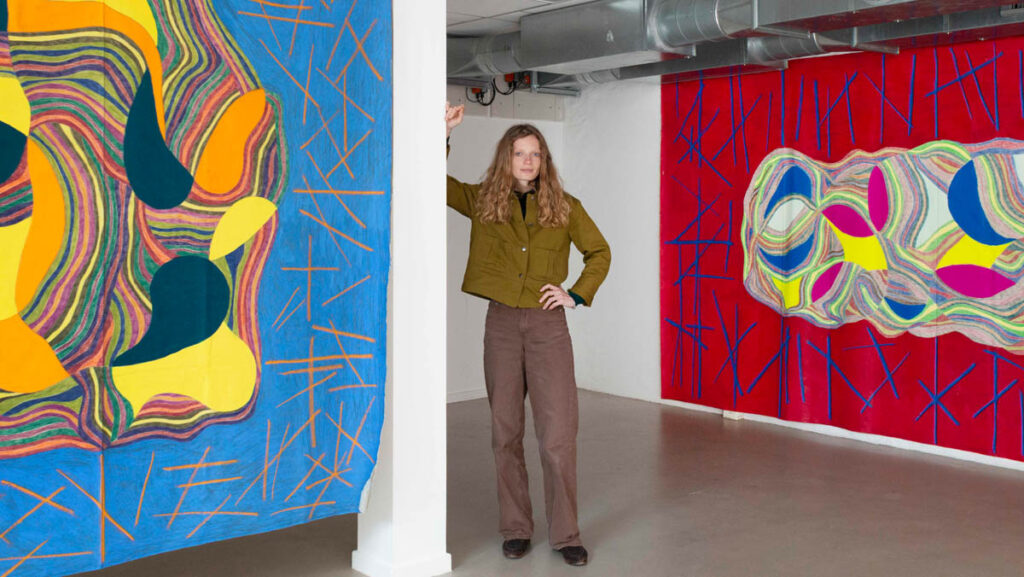Sophie-Luise Passow, A Granule of Stress, 2026, Installation views at CANTINA, Aarhus ©Photos, Jacob Friis-Holm Nielsen, courtesy of the artist