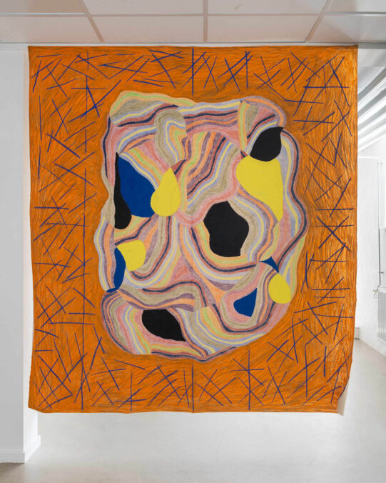Sophie-Luise Passow, A Granule of Stress, 2026, Installation views at CANTINA, Aarhus ©Photos, Jacob Friis-Holm Nielsen, courtesy of the artist