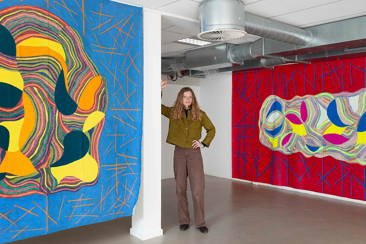 Sophie-Luise Passow, A Granule of Stress, 2026, Installation views at CANTINA, Aarhus ©Photos, Jacob Friis-Holm Nielsen, courtesy of the artist